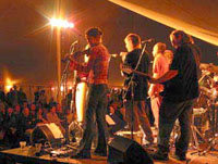 Loscoe State Opera band at Priddy, 2003